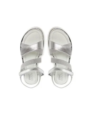 Sandale dama, 7936500,  Piele naturala, Argintiu