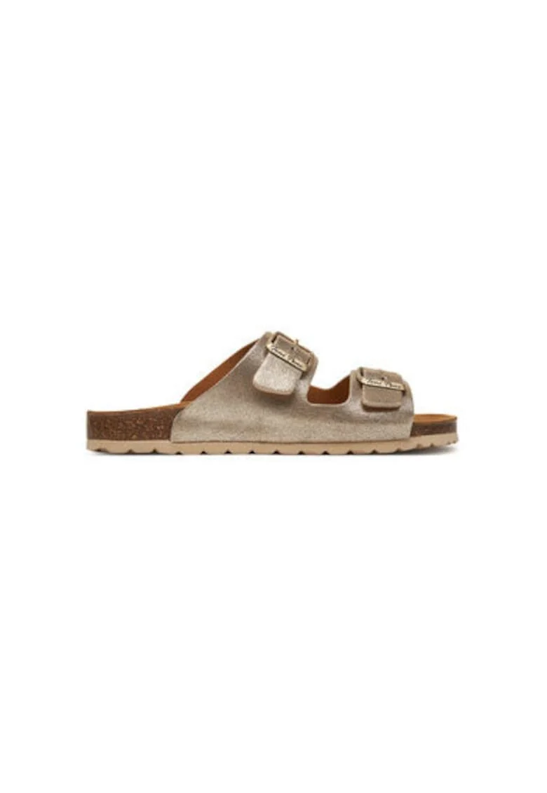 Slapi dama, GHANA-QT,  Piele naturala, Verde