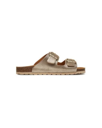 Slapi dama, GHANA-QT,  Piele naturala, Verde