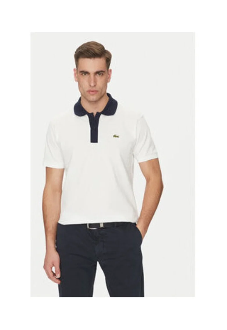 Tricou  PH9879 522 alb/albastru navy, 100% bumbac