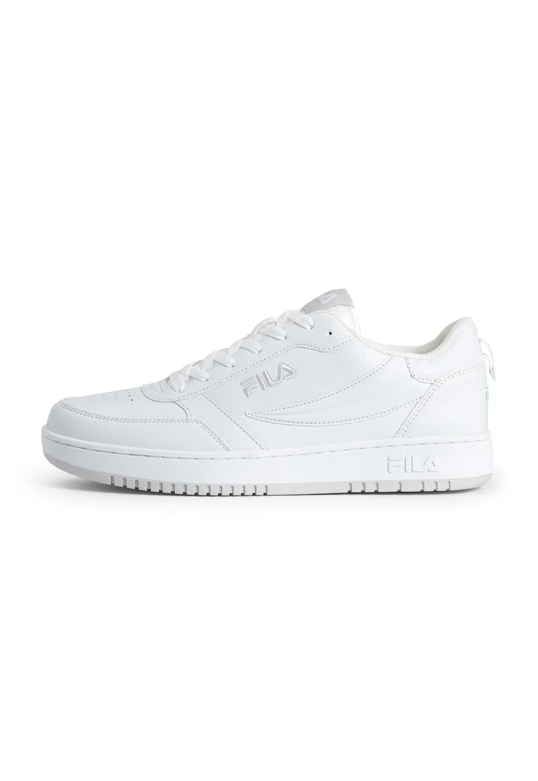 Pantofi sport low-cut de piele ecologica Rega, Alb