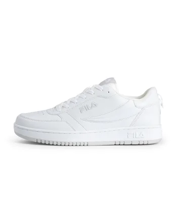 Pantofi sport low-cut de piele ecologica Rega, Alb