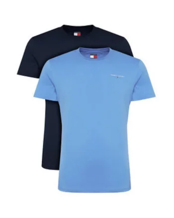 Set de tricouri slim fit din bumbac - 2 piese,