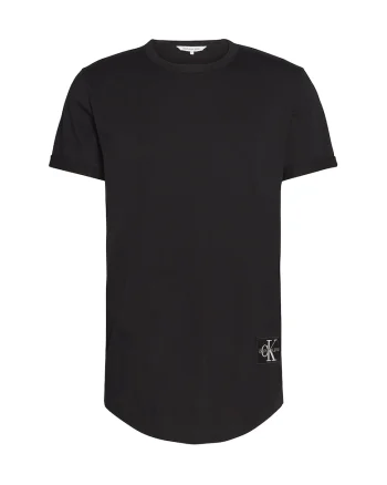 Tricou din amestec de bumbac organic, Negru