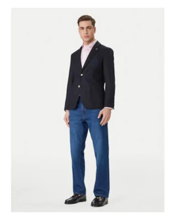 Sacou slim fit din lana