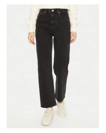 Blugi drepti crop,