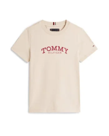 Tricou din bumbac cu logo contrastant
