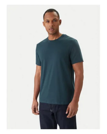 Tricou regular fit cu model uni,