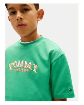 Tricou cu imprimeu text supradimensionat