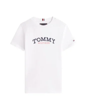Tricou cu text si descolteu rotund