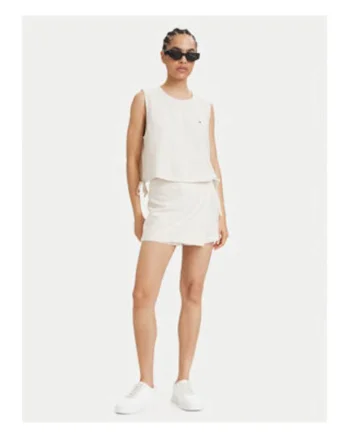 Fusta-Pantalon cu talie medie,