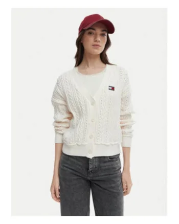 Cardigan cu model cable knit