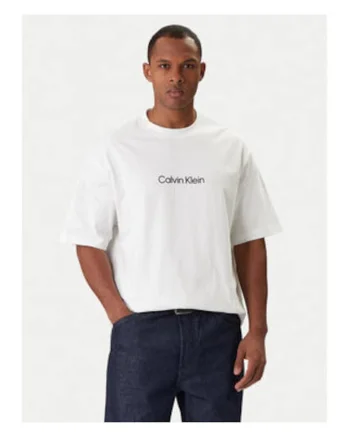 Tricou uni cu maneci cazute si imprimeu pe piept,