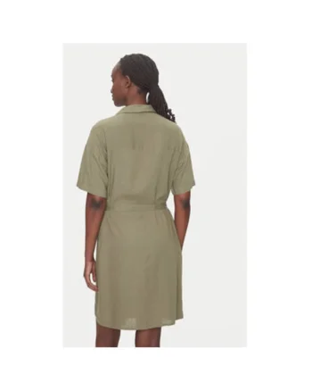 Camasa stil rochie dama  10333791, In/Viscoza, Verde, Verde