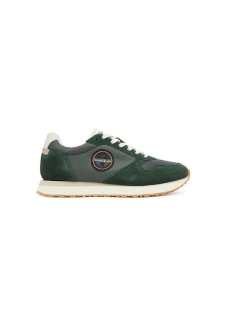 Pantofi sport barbati, NP0A4IQL,  Textil, Verde