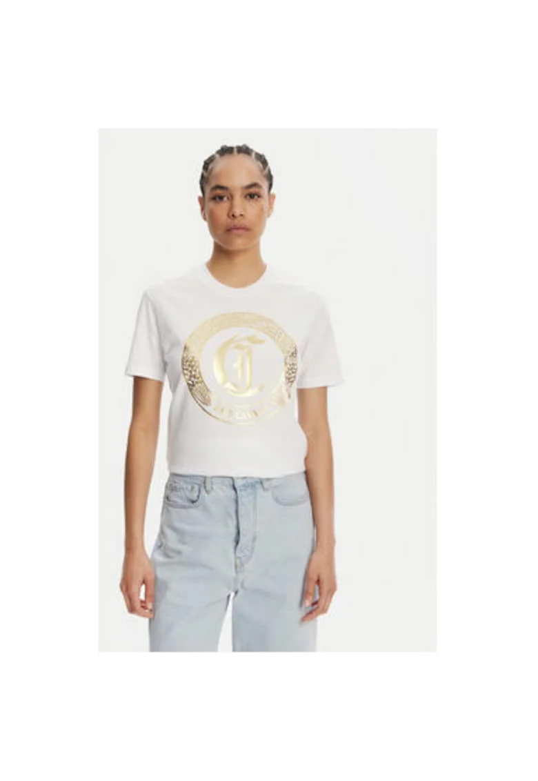 Tricou dama  78PAHT01 CJ500, Bumbac, Alb, Alb