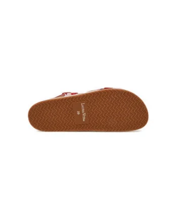 Sandale dama, BRCYANO 12,  Piele naturala, Rosu
