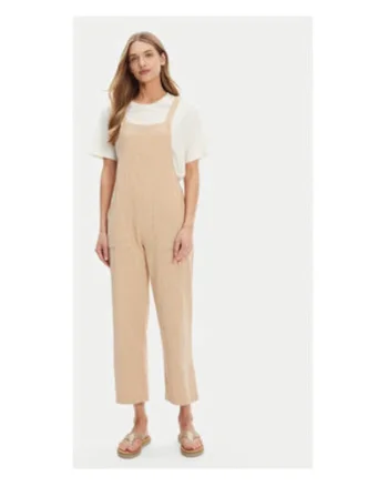 Pantaloni dama  Kaki, 100% bumbac, Bej