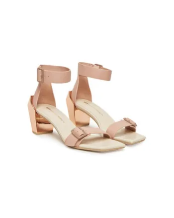 Sandale dama, 1090586116,  Piele naturala, Bej