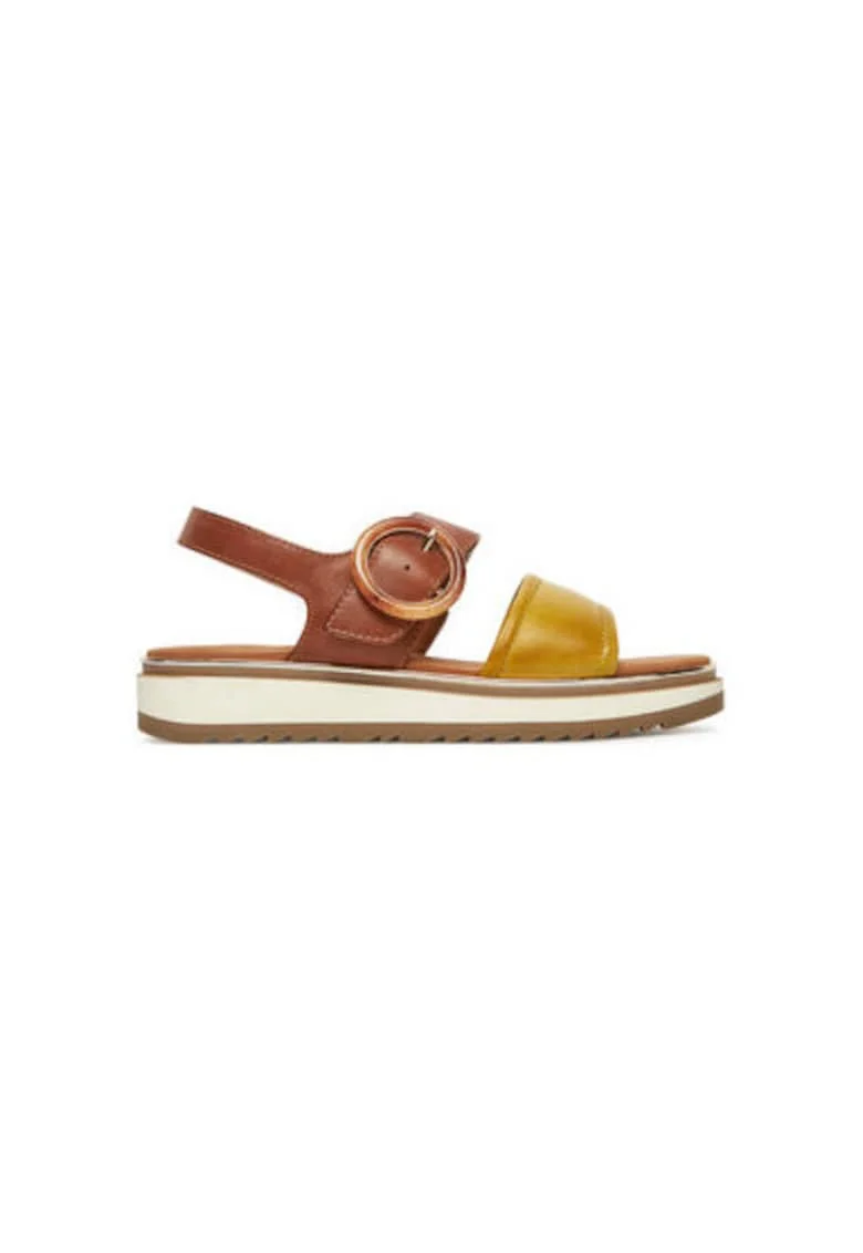 Sandale dama, 2-28501-44,  Piele naturala, Verde, Verde