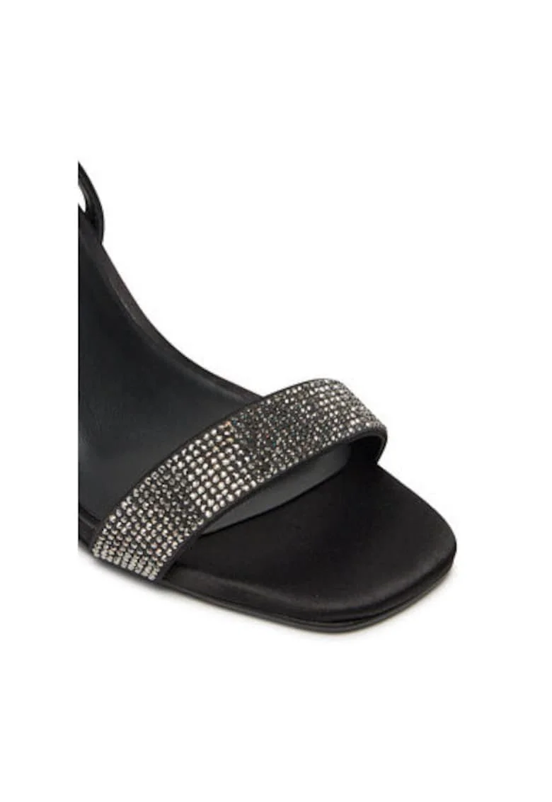 Sandale dama, 15340872,  Piele ecologica, Negru, Negru