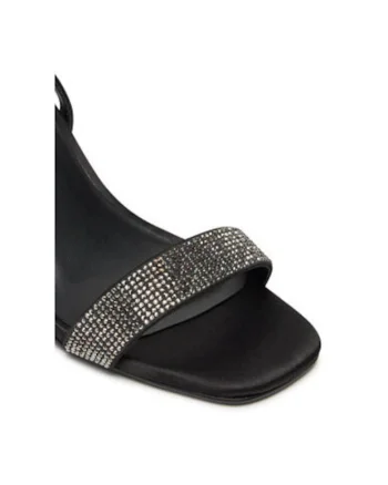Sandale dama, 15340872,  Piele ecologica, Negru, Negru