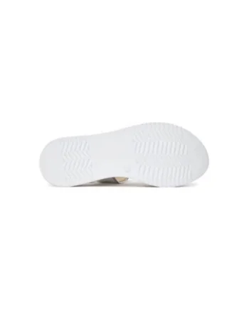Sandale dama, 5-28760-44 193, S Oliver, Piele naturala, Alb