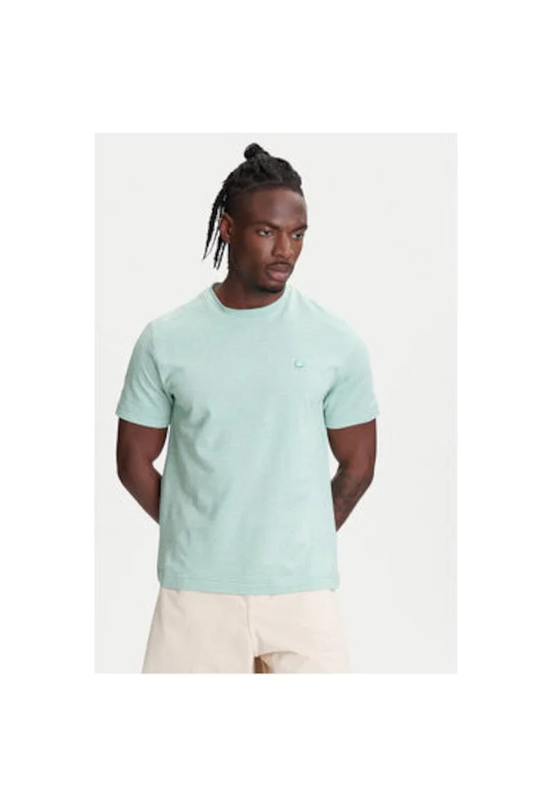Tricou barbati  3M4WU1088, Bumbac, XS INTL, Verde