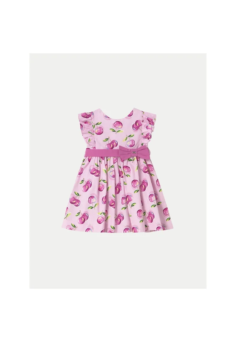Rochie de vara fete  1914, Bumbac, 4 ani, Roz