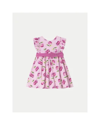 Rochie de vara fete  1914, Bumbac, 4 ani, Roz