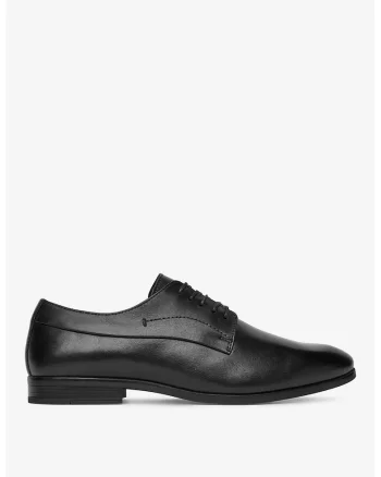 Pantofi barbati  5903698188782, Piele naturala, Negru, Negru