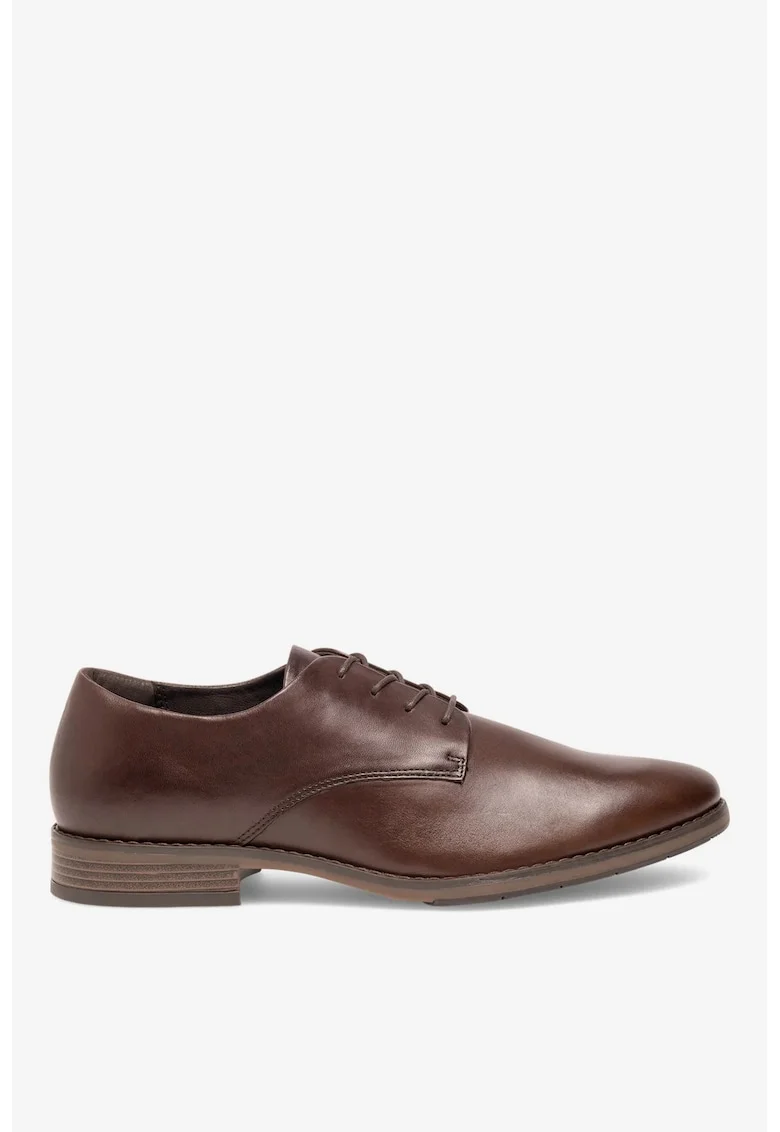Pantofi barbati  5905588332534, Piele naturala, Maro, Maro