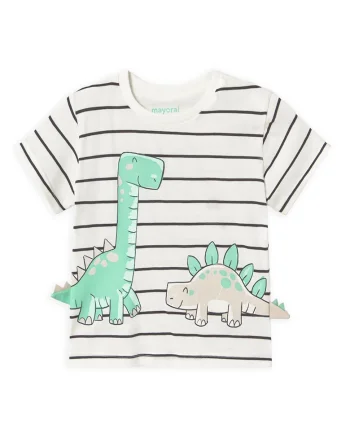 Tricou baieti  1061, Bumbac, 4 ani, Ecru