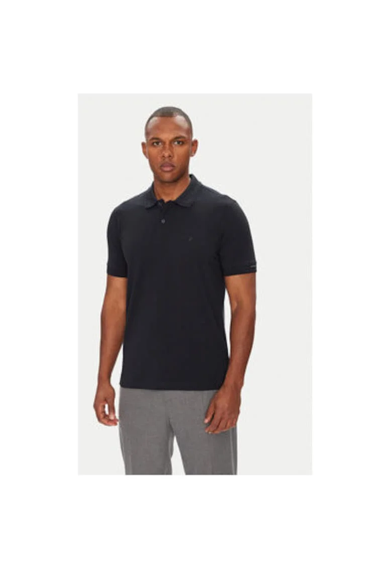 Tricou Polo barbati  C5 21344.2144, Bumbac, Bleumarin, Bleumarin