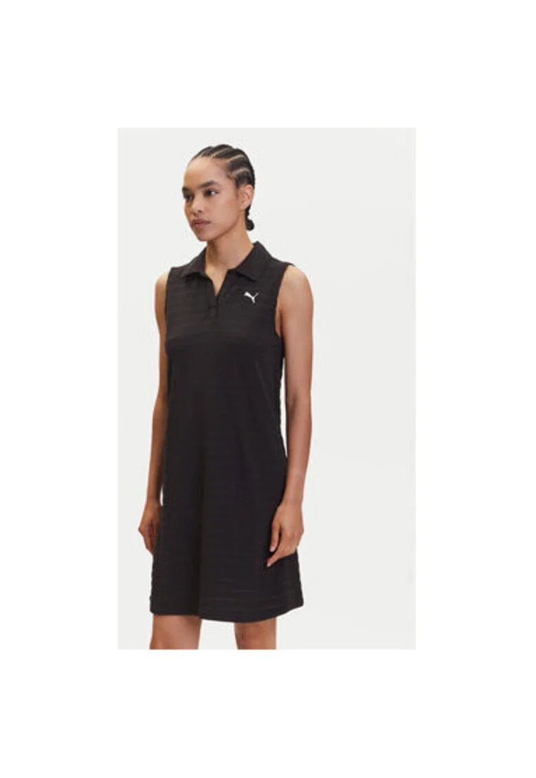 Rochie dama  685029, Bumbac/Poliester reciclat, XL INTL, Negru
