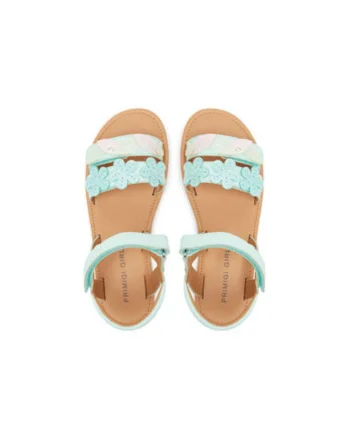 Sandale dama, 7937922,  Piele ecologica, Verde