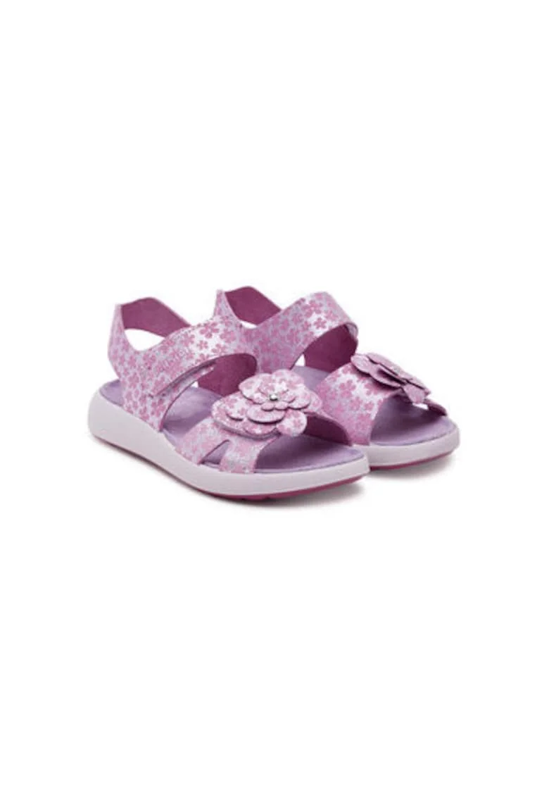 Sandale dama, 7898600,  Piele naturala, Roz, Roz