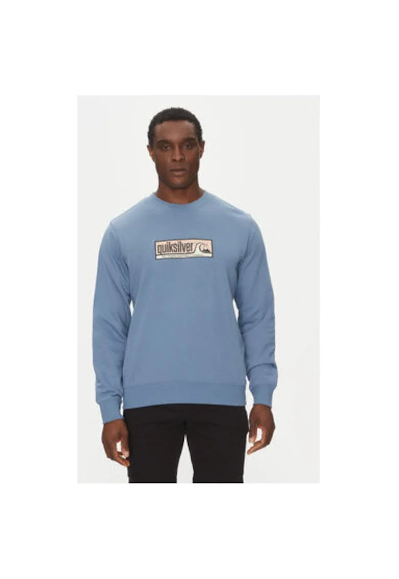 Bluza barbati  EQYFT05055-BLQ0, Bumbac/Poliester, Albastru, Albastru