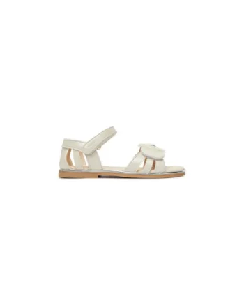 Sandale fete, 45625,  Piele ecologica, Ecru, Ecru