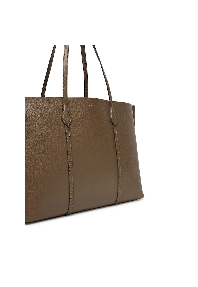 Geanta dama  Perry Tote 250, culoare ciuperca salbatica, din piele naturala