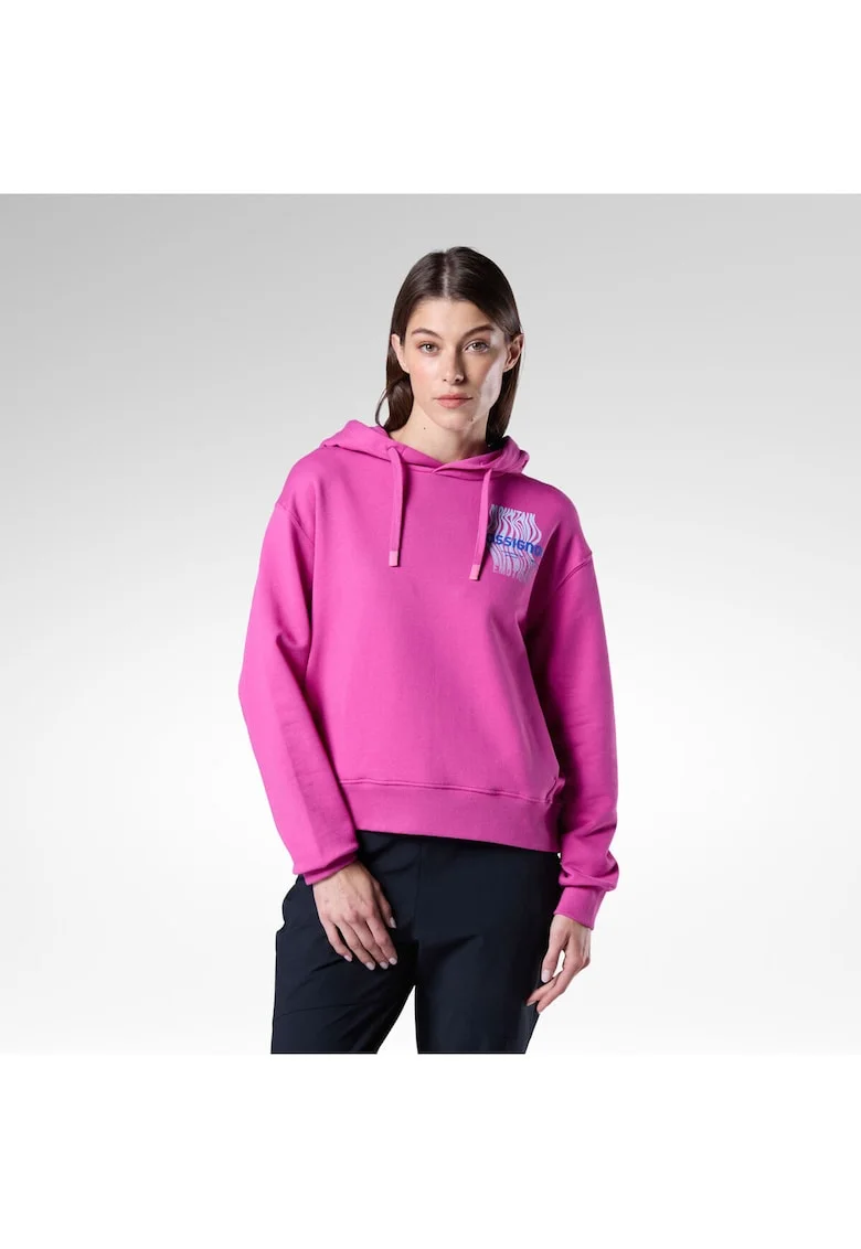 Hanorac dama  W WATERFALL H, culoare roz, marime, Roz