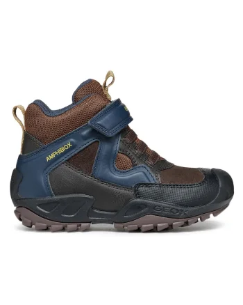 Cizme de iarna barbati  J841WA-011BC, Piele ecologica