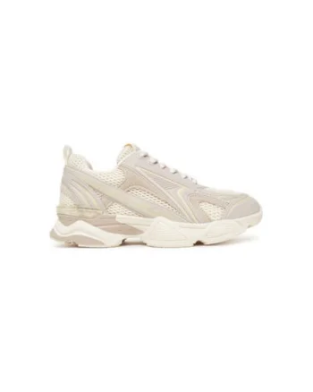 Pantofi sport dama, SM19000122,  Textil, Ecru, Ecru