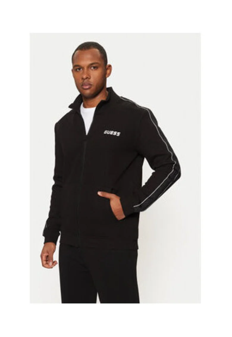 Bluzon slim fit cu fermoar,