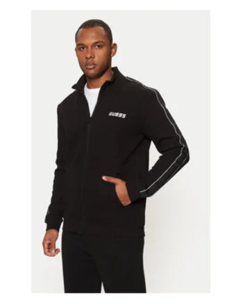 Bluzon slim fit cu fermoar,