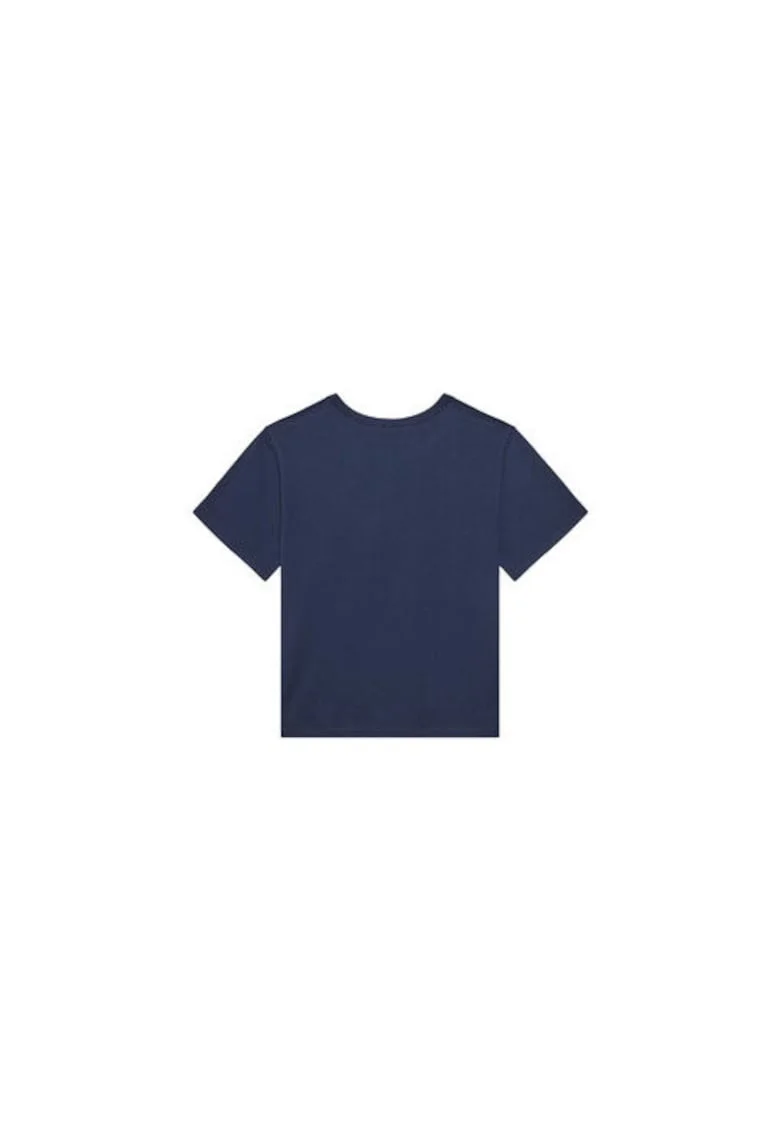Tricou pentru baieti  3JERG10JQ, Bumbac, Bleumarin, Bleumarin