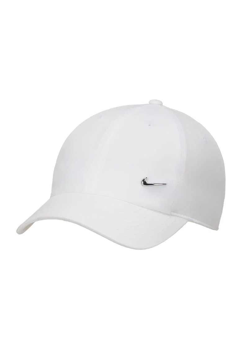 Sapca unisex  H86 Metal Swoosh, Alb murdar