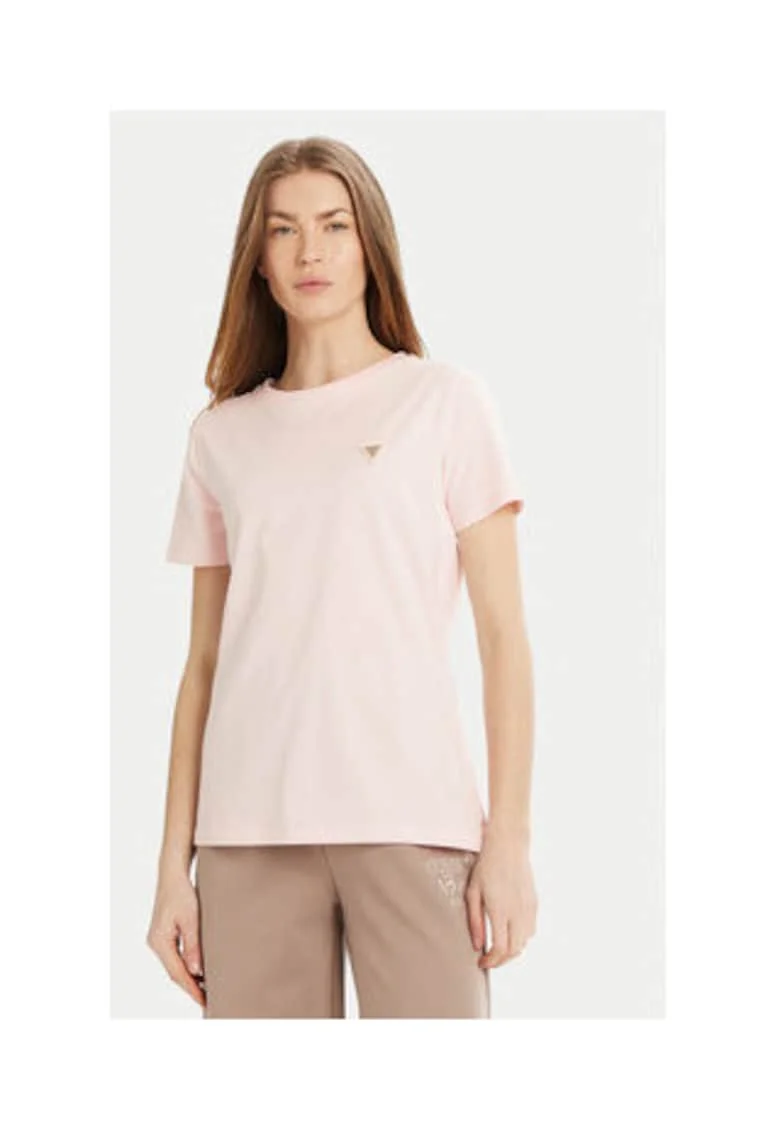 Tricou cu detaliu logo si maneca scurta