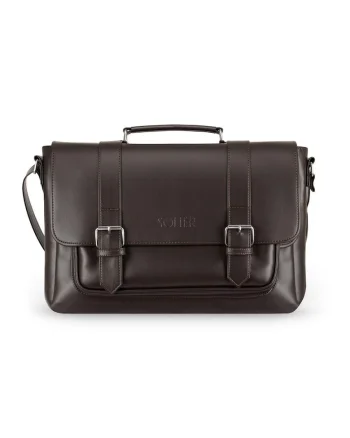Geanta barbateasca de umar tip messenger cu aspect vintage  S25 Galway
