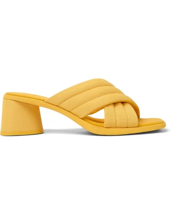 Papuci cu toc Kiara 27439, Portocaliu